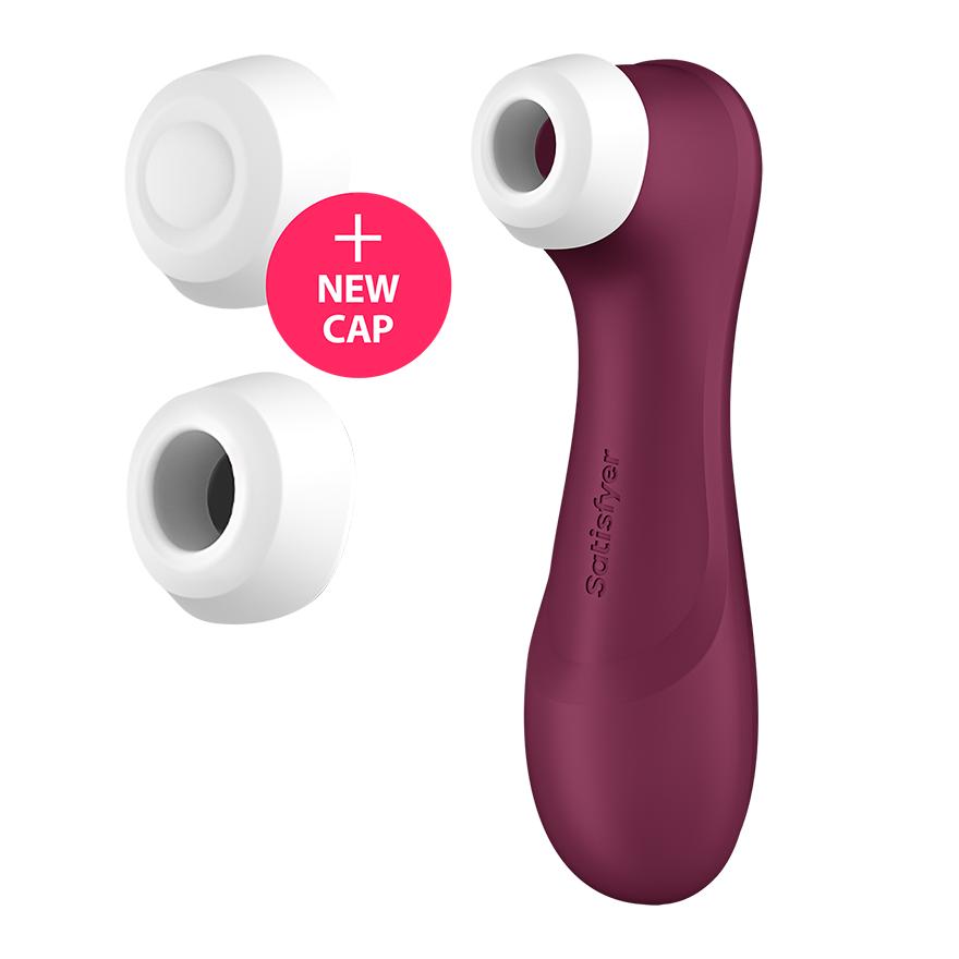 Satisfyer Pro 2 Generation 3 Wine Red Tease and Play For Her