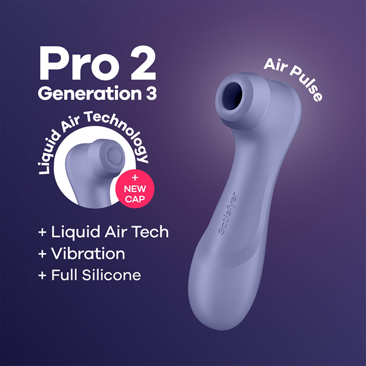 Satisfyer Pro 2 Generation 3 - Lilac