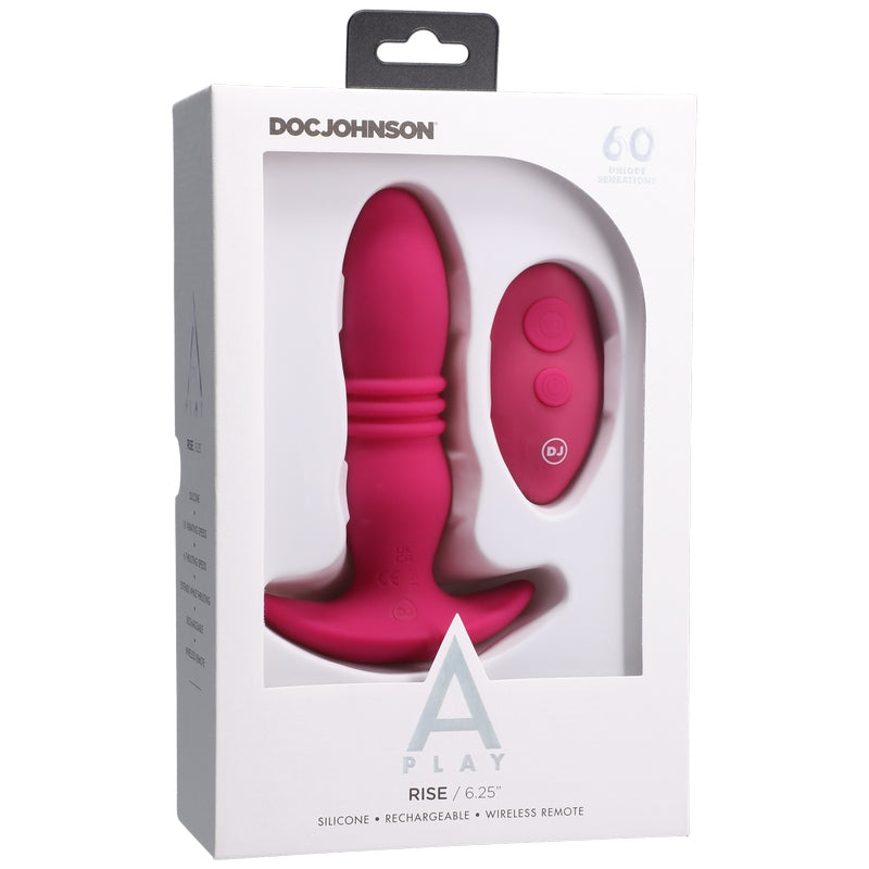 Doc Johnson Play Rise Silicone Anal Plug