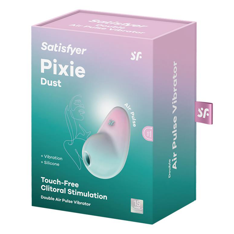 Satisfyer Pixie Dust - Mint/Pink