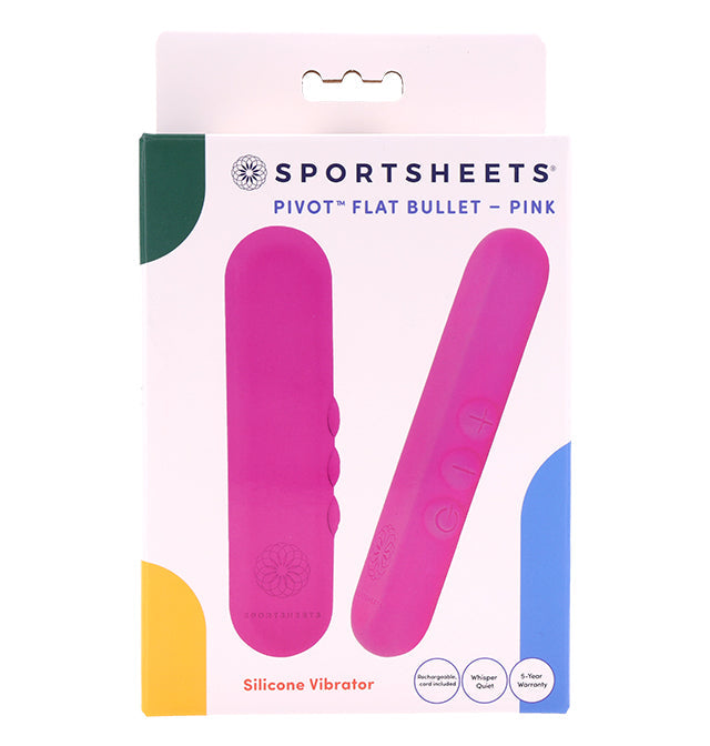 Sportsheets Pivot Flat Bullet – Pink