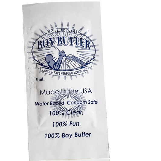 Boy Butter Clear Formula Single Use Packet