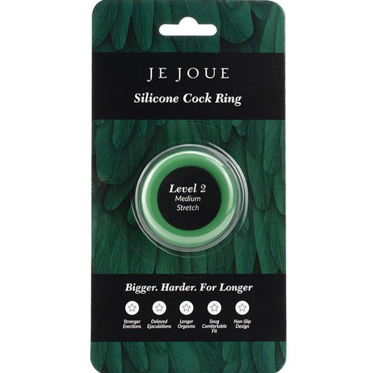 Je Joue - Green Silicone C-Ring - Medium Stretch
