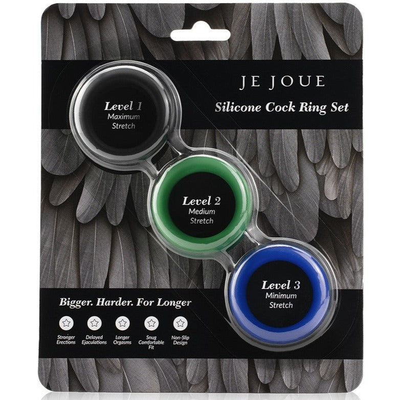 Je Joue 3 Pack Silicone C-rings