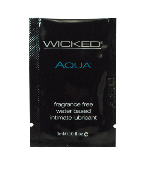 Wicked Aqua Lube Sachet