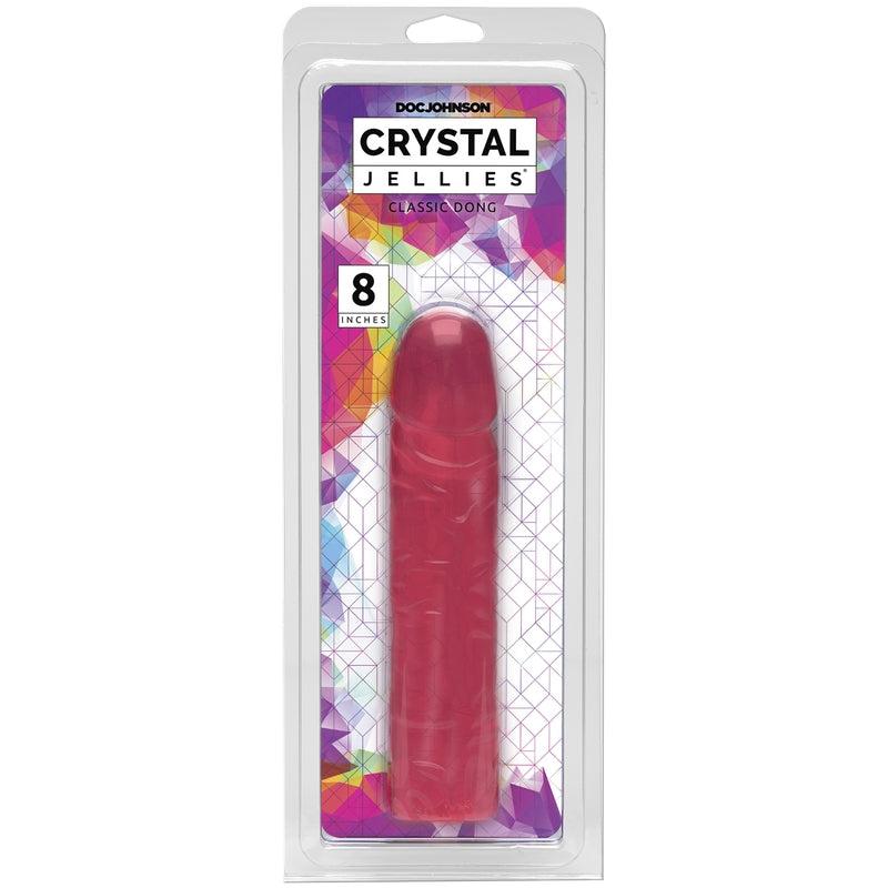 Doc Johnson Classic 8" Crystal Jelly Dong