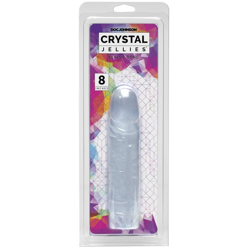 Doc Johnson Classic 8" Crystal Jelly Dong