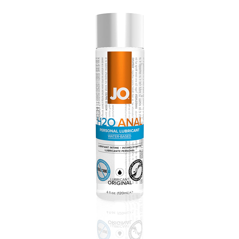 JO H2O 肛門 - 變暖 - 潤滑劑 4 floz / 120 mL
