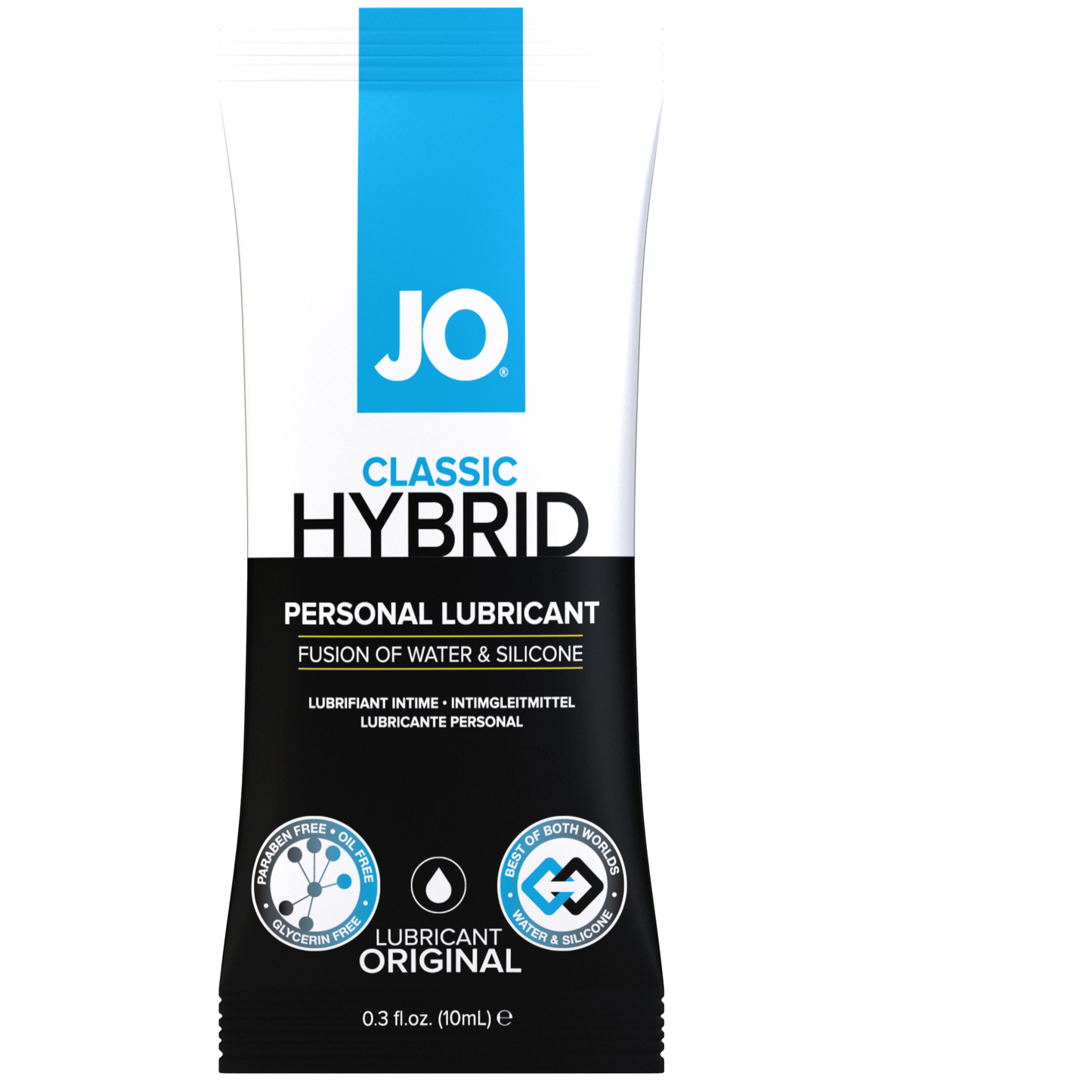 JO Classic Hybrid - 混合潤滑劑 10ml / 0.3 fl。盎司香囊