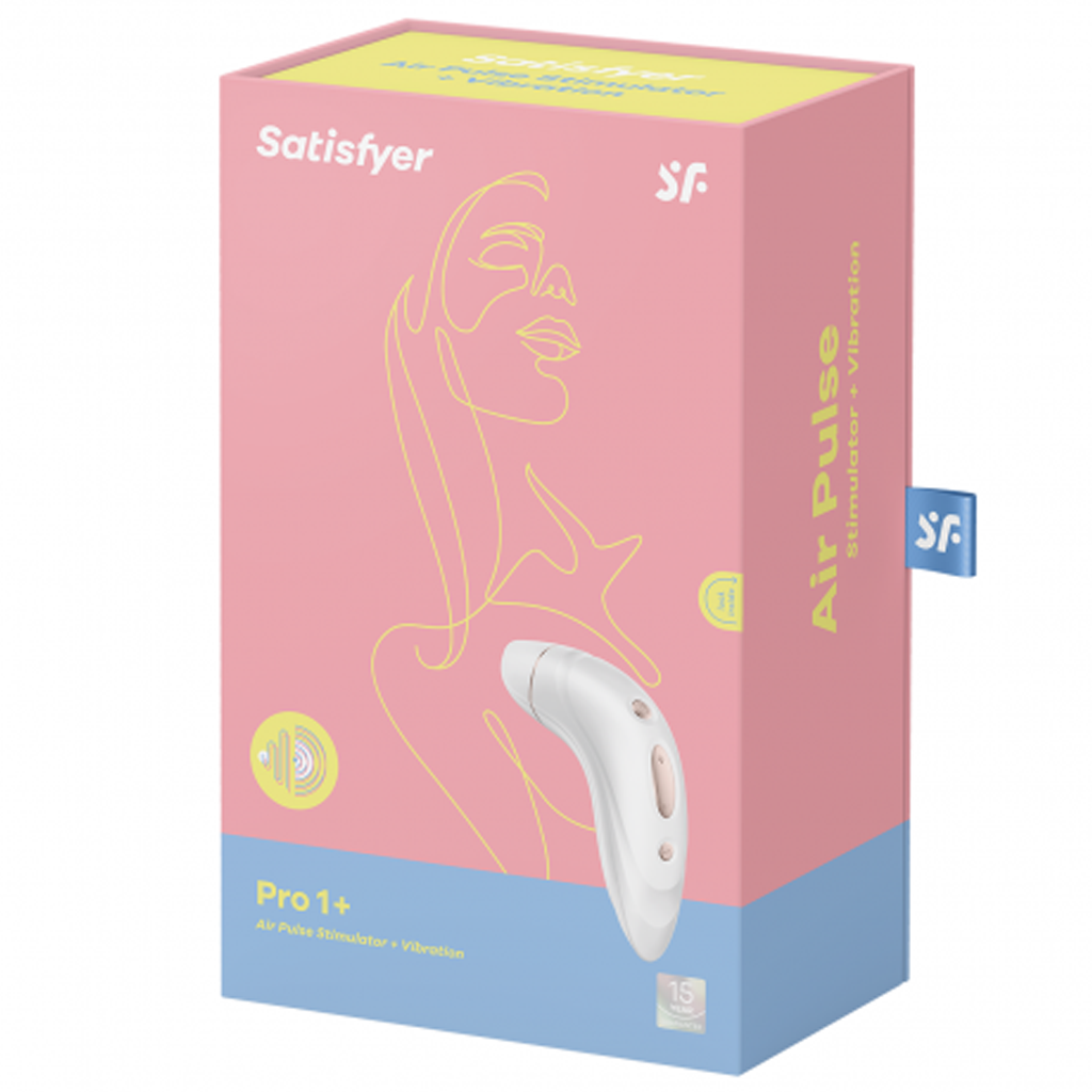 Satisfyer Pro 1+ - White/ Rose Gold