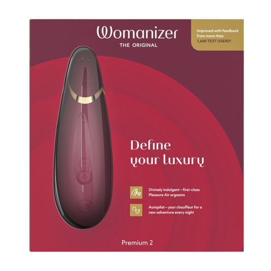 Womanizer Premium 2 Bordeaux