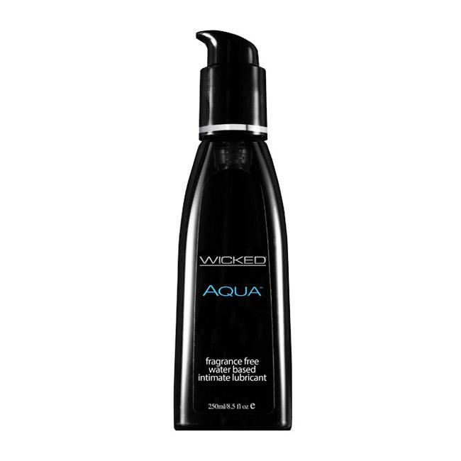 Wicked Aqua Water Based Lubricant 8.5oz