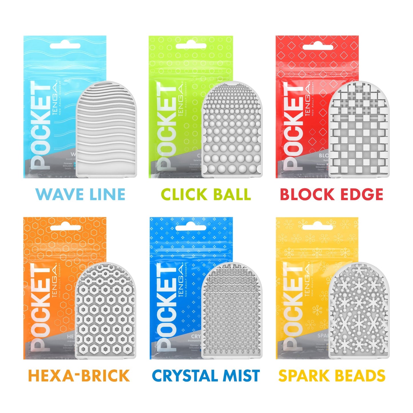 Tenga POCKET TENGA HEXA-BRICK