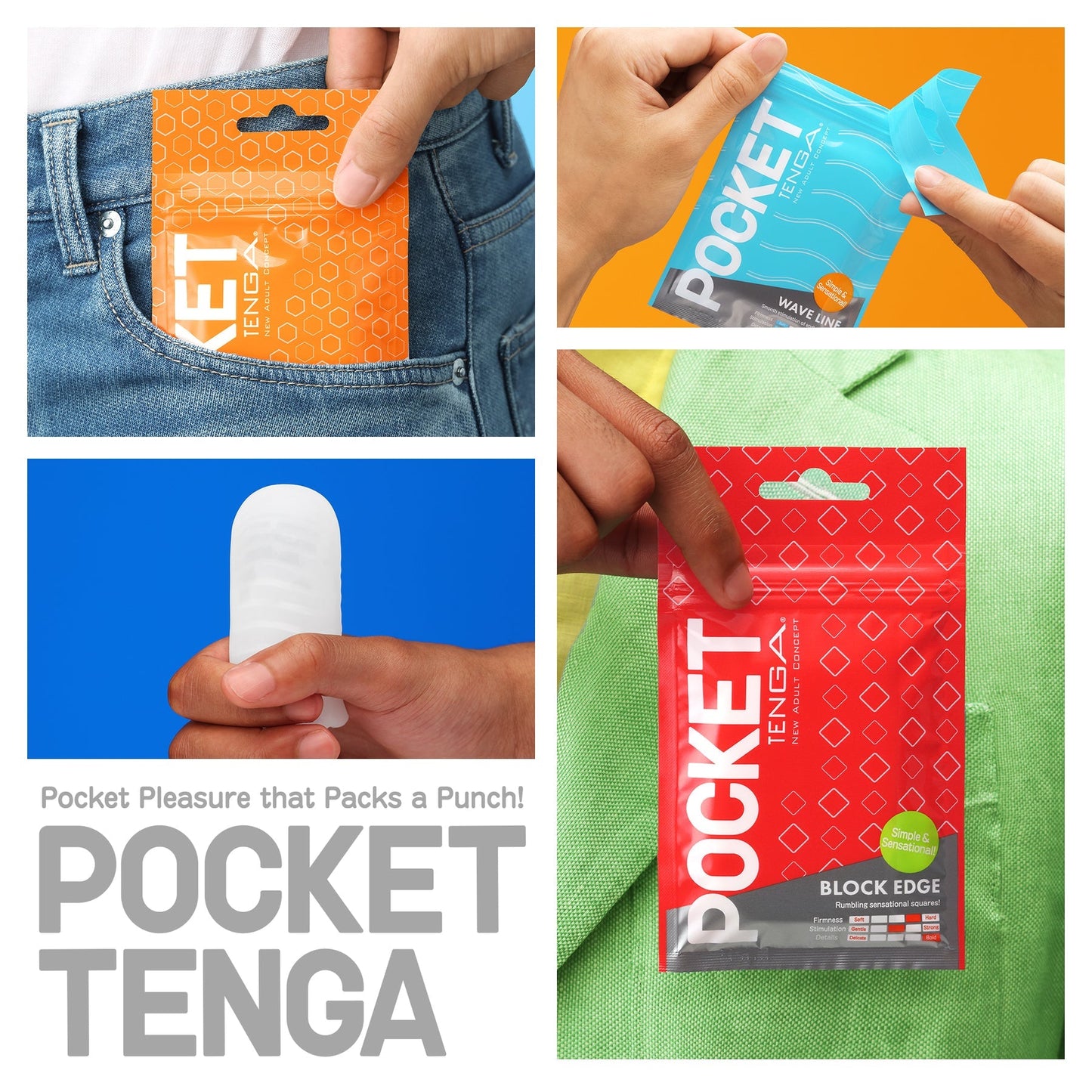 Tenga POCKET TENGA HEXA-BRICK