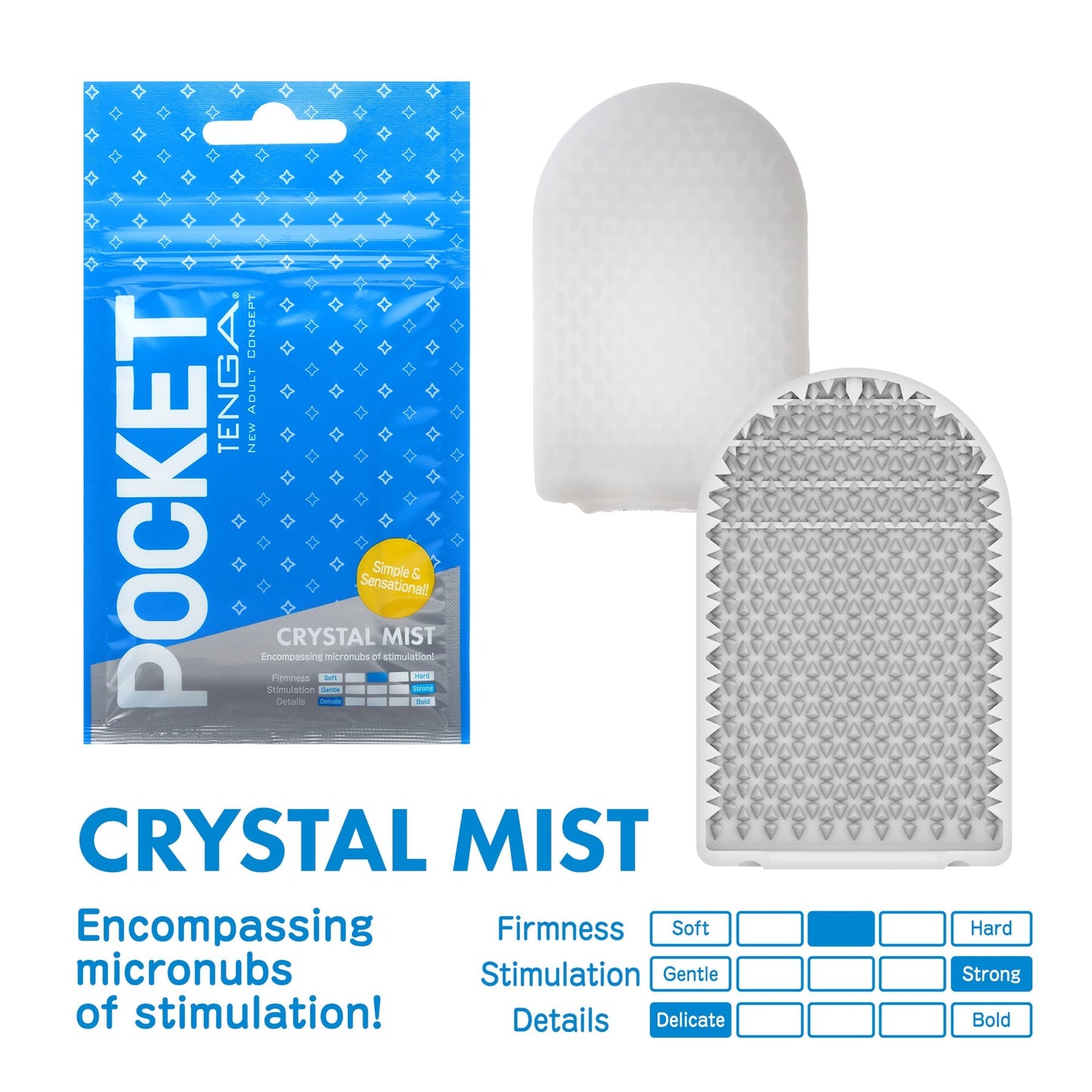 Tenga POCKET TENGA CRYSTAL MIST