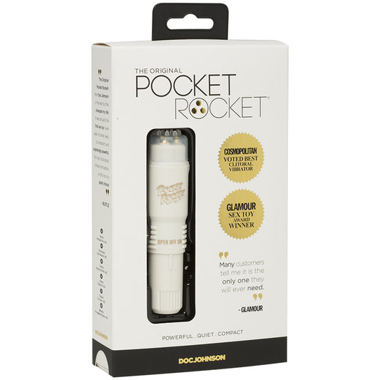Doc Johnson Pocket Rocket Mini Vibrator  Made in Japan