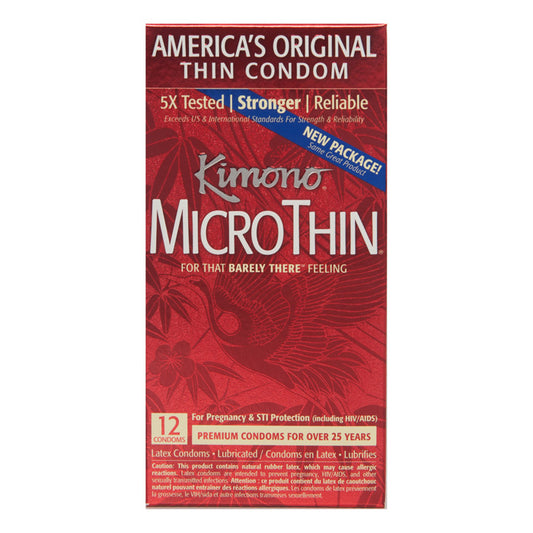 Kimono Micro Thin Condom 12 Pack