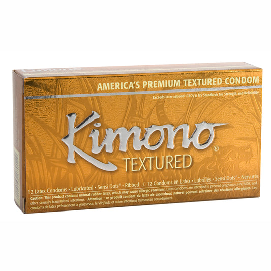 Kimono Textured Condom 12 Pack