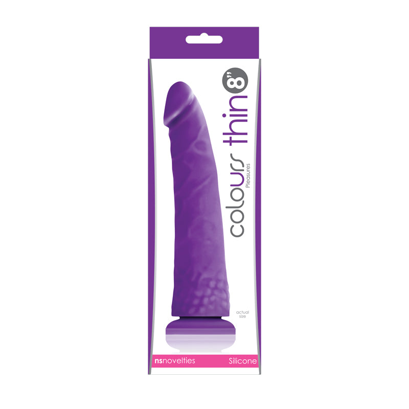 NS Novelties Colours Pleasures Thin 8" Dildo