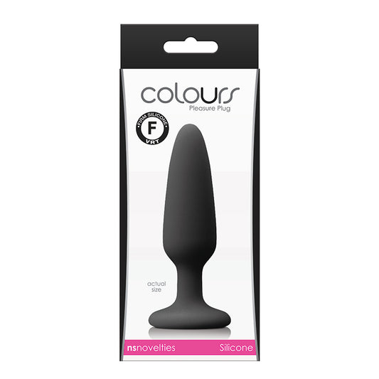 NS Novelties Colours Pleasures Small Plug Black