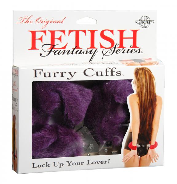 Pipedream Fetish Fantasy Furry Handcuffs  Purple