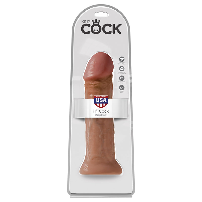 Pipedream Products  King Cock 11 Cock Tan