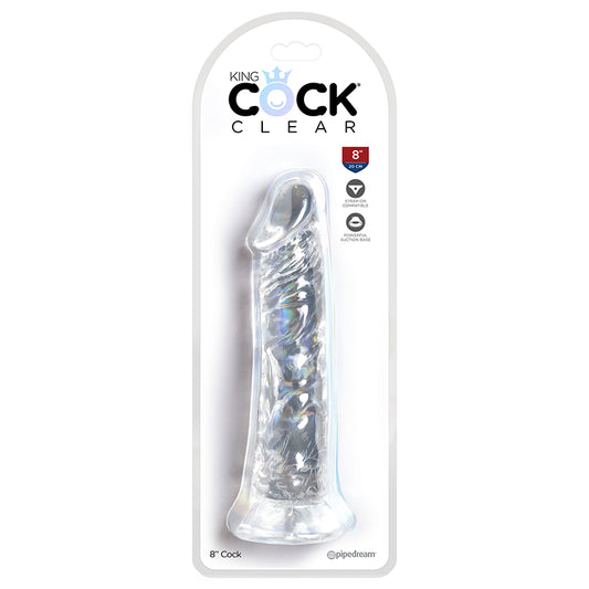 Pipedream Products King Cock Clear 8"