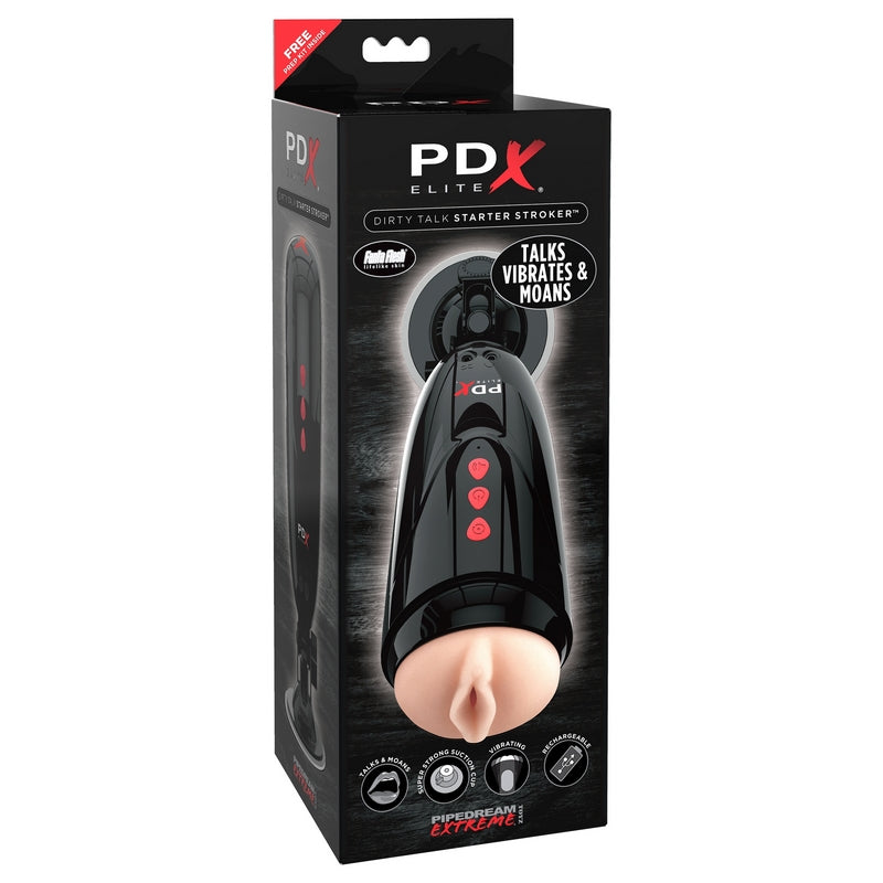 Pipedream Products PDX Elite Dirty Talk Starter Stroker