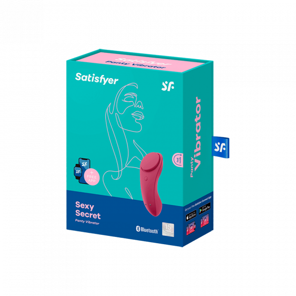 Satisfyer Sexy Secret - Wine Red