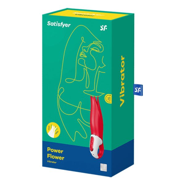 Satisfyer Power Flower - Red - Image 2