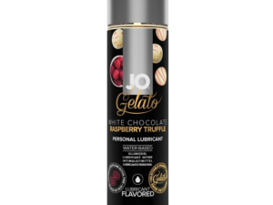 JO Gelato White Chocolate Raspberry Truffle 1oz