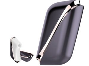 Satisfyer Traveler - Aubergine, Rose Gold