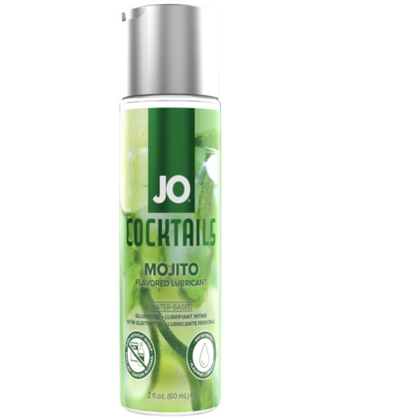 JO Cocktails - Mojito Flovored Lubricant - 2 floz 60 mL
