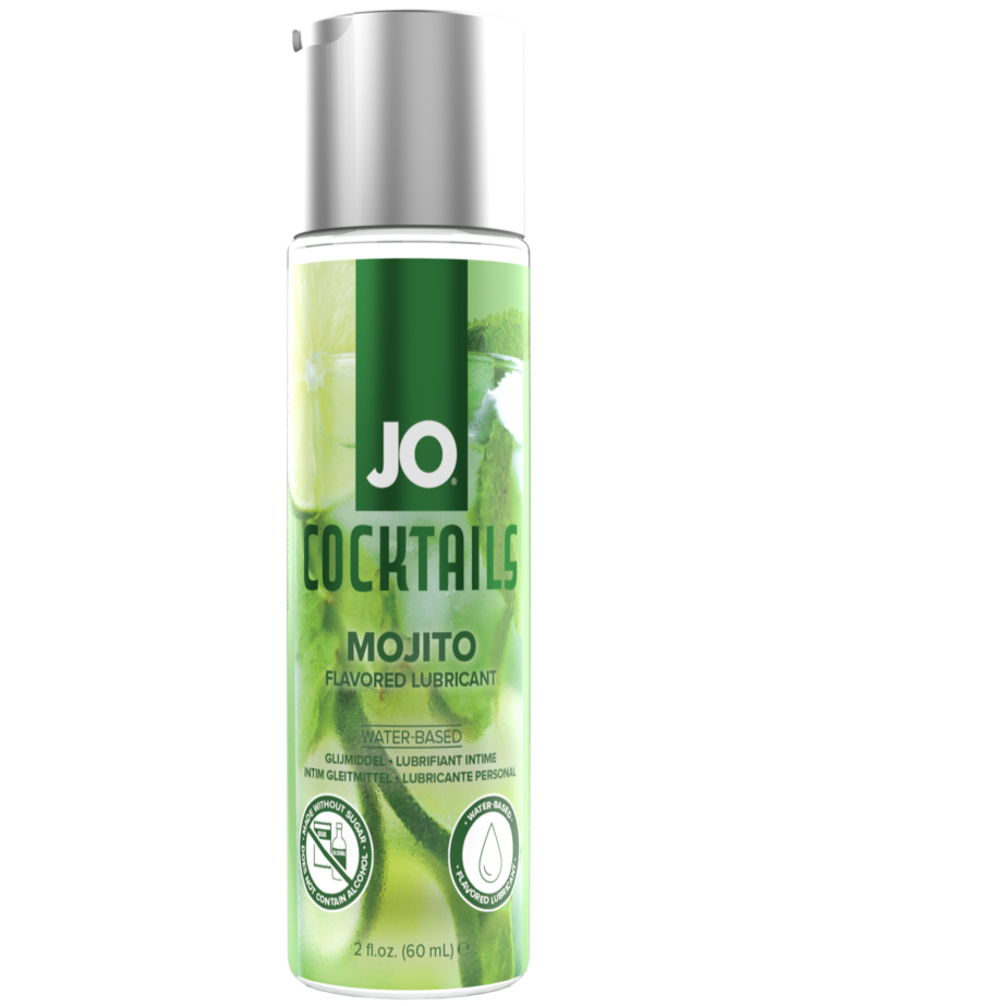 JO Cocktails - Mojito Flovored Lubricant - 2 floz 60 mL