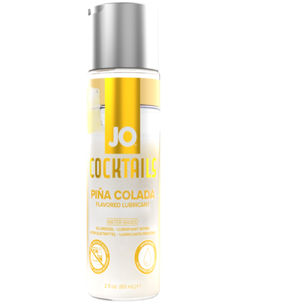 JO Cocktails - Pina Colada Flovored Lubricant - 2 floz 60 mL