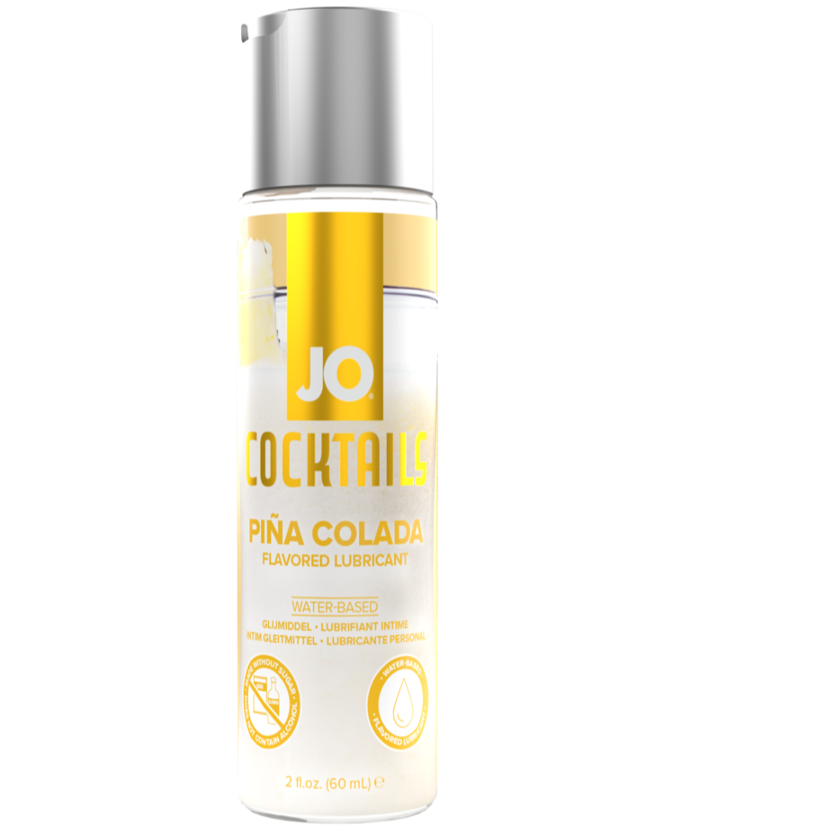 JO Cocktails - Pina Colada Flovored Lubricant - 2 floz 60 mL