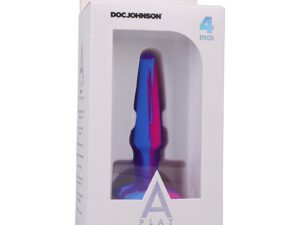 Doc Johnson A-Play Groovy 4' Anal Plug Berry