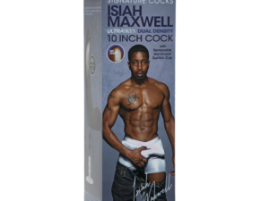 Doc Johnson Signature Cocks Isiah Maxwell 10" Chocolate