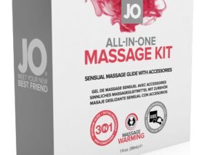 JO All-In-One Massage Glide Kit  - Warming - Gift Set 1 floz / 30 mL