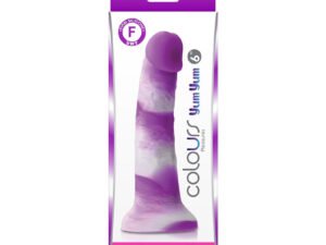 NS Novelties Colours Yum Yum 6" Dildo Purple