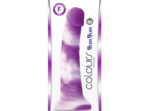 NS Novelties Colours Yum Yum 8" Dildo Purple