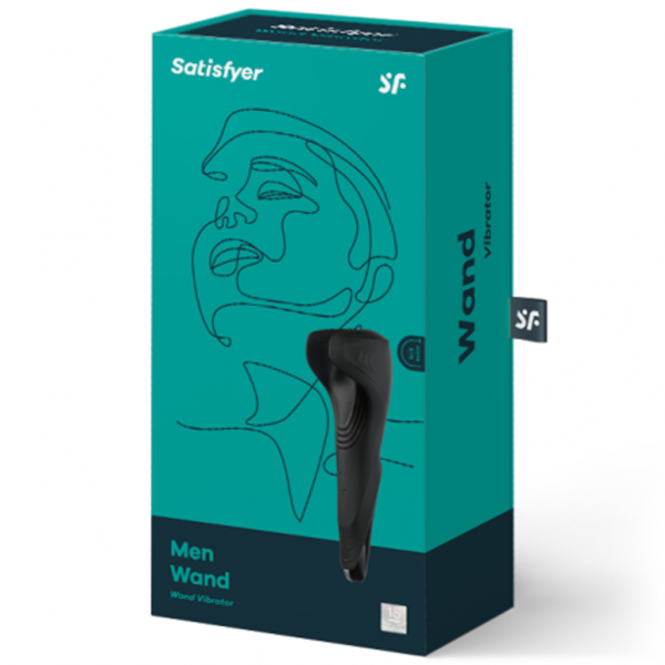 Satisfyer Men Wand - Black - Image 2