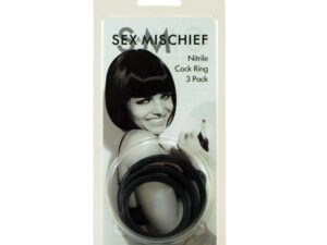 Sportsheets Nitrile Cock Ring Set - 3 Pack