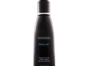 Wicked Aqua Water Based Lubricant 4oz