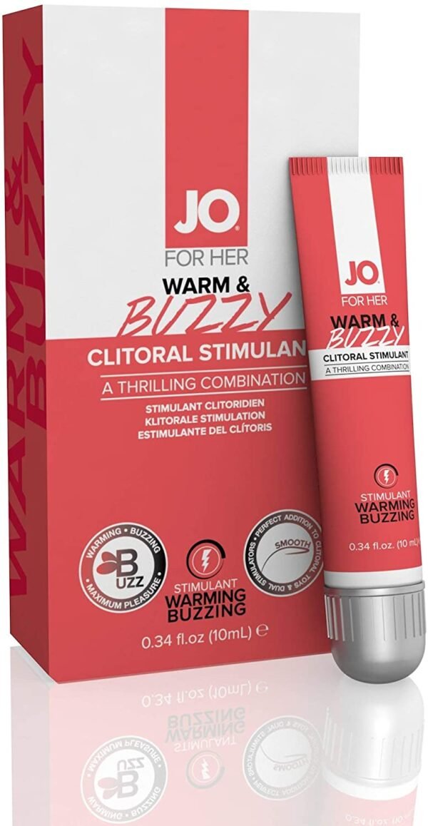 JO Warm & Buzzy - Original - Stimulant 0.34 floz / 10 mL - Image 2