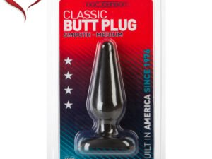 Doc Johnson Butt Plug Medium Black