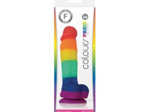 NS Novelties Colours Pride Edition 5" Rainbow Dildo