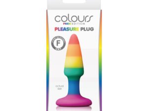 NS Novelties Colours Pride Edition Pleasure Plug Mini Rainbow