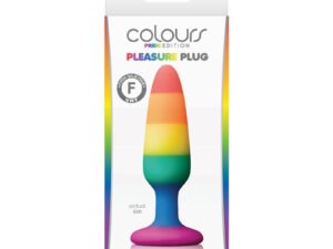 NS Novelties Colours Pride Edition Pleasure Plug Small Rainbow