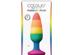 NS Novelties Colours Pride Edition Pleasure Plug Medium Rainbow